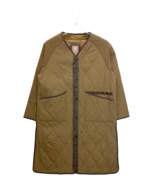 GLOBAL WORK（グローバルワーク）GLOBAL WORK (グローバルワーク) GWLG2130AD　キルティングコート ブラウン サイズ:Mの古着・服飾アイテム