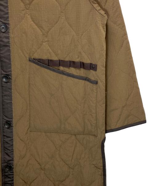 GLOBAL WORK（グローバルワーク）GLOBAL WORK (グローバルワーク) GWLG2130AD　キルティングコート ブラウン サイズ:Mの古着・服飾アイテム