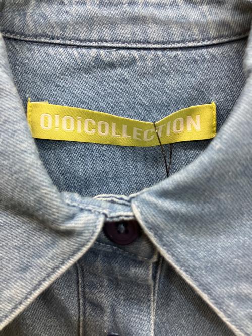 OIOICOLLECTION（オーアイオーアイ）OIOICOLLECTION (オーアイオーアイ) 長袖ブラウス インディゴ サイズ:Fの古着・服飾アイテム