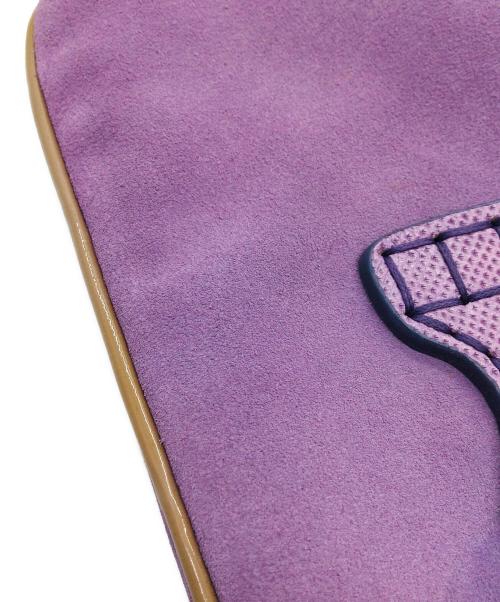 TOD'S（トッズ）TOD'S (トッズ) ワンショルダーバッグ パープル×ブラウンの古着・服飾アイテム