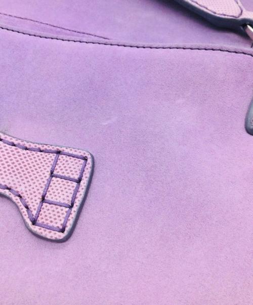 TOD'S（トッズ）TOD'S (トッズ) ワンショルダーバッグ パープル×ブラウンの古着・服飾アイテム