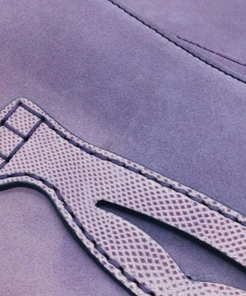 TOD'S（トッズ）TOD'S (トッズ) ワンショルダーバッグ パープル×ブラウンの古着・服飾アイテム