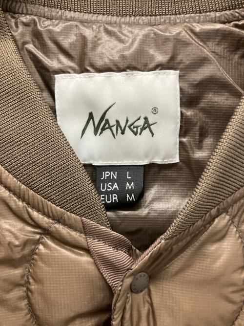NANGA（ナンガ）NANGA (ナンガ) NAG-F21-CT003　ダウンコート ブラウン サイズ:Lの古着・服飾アイテム