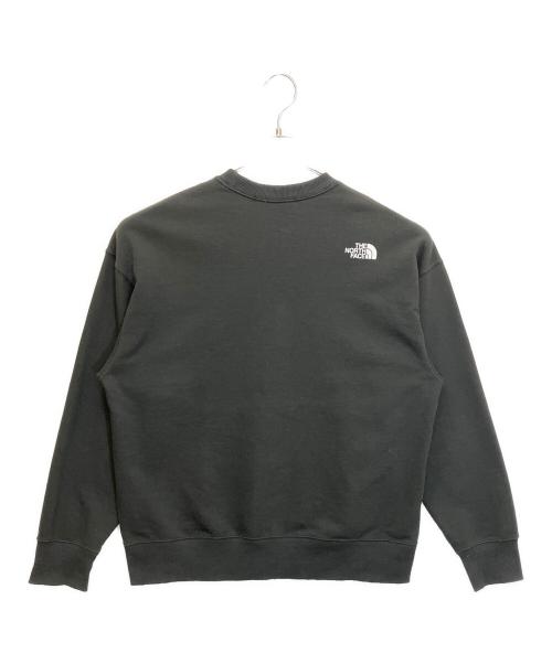 THE NORTH FACE（ザ ノース フェイス）THE NORTH FACE (ザ ノース フェイス) NT12337　Flower Logo Crew ブラック サイズ:Lの古着・服飾アイテム