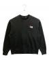 THE NORTH FACE（ザ ノース フェイス）の古着「NT12337　Flower Logo Crew」｜ブラック