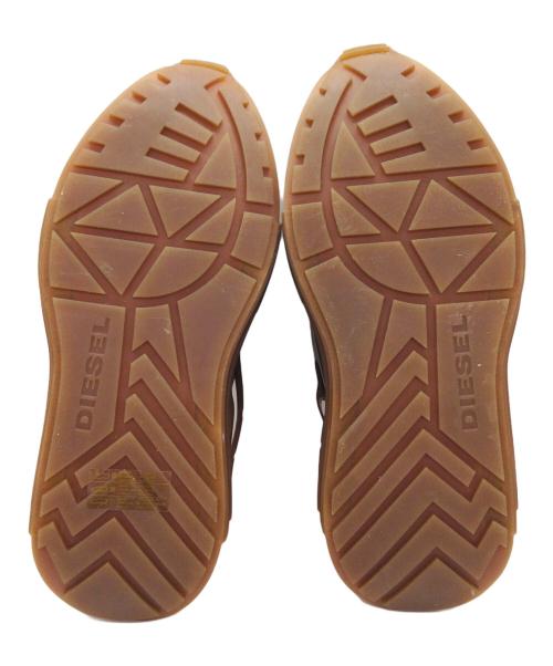 DIESEL（ディーゼル）DIESEL (ディーゼル) S-SERENDIPITY MASK ブラウン サイズ:US7.5、EUR40、JPN25.5の古着・服飾アイテム