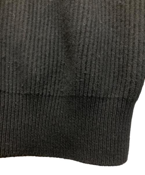 DIESEL（ディーゼル）DIESEL (ディーゼル) 厚手ニット ブラック×グリーン サイズ:Mの古着・服飾アイテム