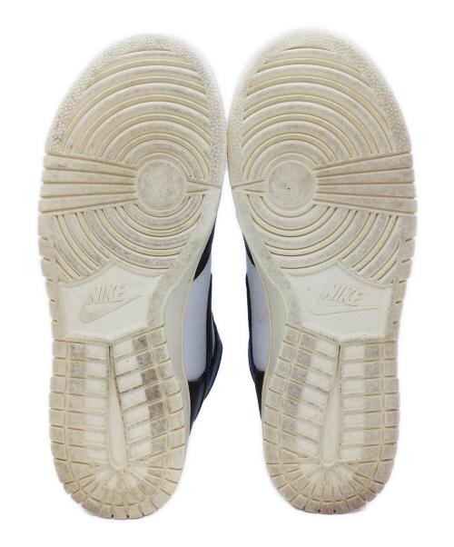 NIKE（ナイキ）NIKE (ナイキ) Dunk High ホワイト×ブラウン サイズ:US9.5、UK8.5、EUR43、cm27.5、BR41、CN275（2.5）の古着・服飾アイテム