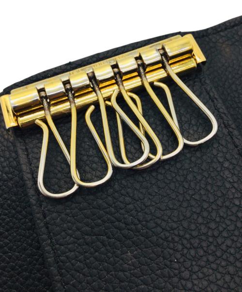 LOUIS VUITTON（ルイ ヴィトン）LOUIS VUITTON (ルイ ヴィトン) キーケース ミュルティクレ 6 ブラックの古着・服飾アイテム