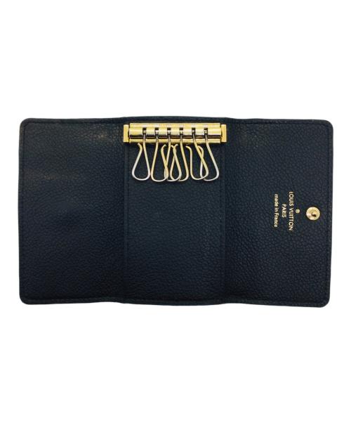 LOUIS VUITTON（ルイ ヴィトン）LOUIS VUITTON (ルイ ヴィトン) キーケース ミュルティクレ 6 ブラックの古着・服飾アイテム