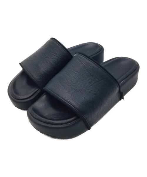adidas（アディダス）adidas (アディダス) Y-3 (ワイスリー) SLIDE ブラック サイズ:US9、UK9、FR43、JP275、CHN265の古着・服飾アイテム