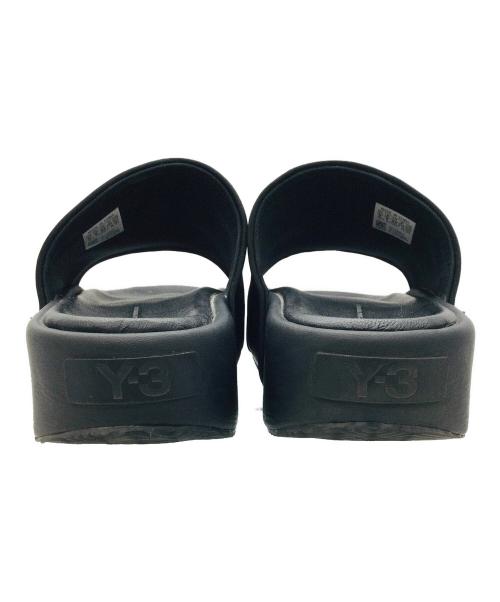 adidas（アディダス）adidas (アディダス) Y-3 (ワイスリー) SLIDE ブラック サイズ:US9、UK9、FR43、JP275、CHN265の古着・服飾アイテム