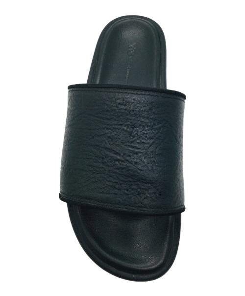 adidas（アディダス）adidas (アディダス) Y-3 (ワイスリー) SLIDE ブラック サイズ:US9、UK9、FR43、JP275、CHN265の古着・服飾アイテム