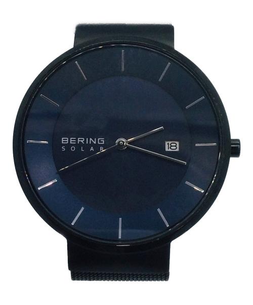 BERING（ベーリング）BERING (ベーリング) ソーラー腕時計 ブラックの古着・服飾アイテム