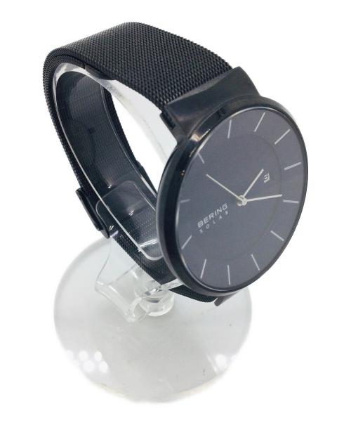 BERING（ベーリング）BERING (ベーリング) ソーラー腕時計 ブラックの古着・服飾アイテム
