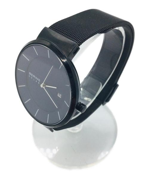 BERING（ベーリング）BERING (ベーリング) ソーラー腕時計 ブラックの古着・服飾アイテム