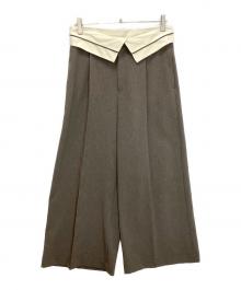 JOURNAL STANDARD（ジャーナルスタンダード）の古着「24-030-400-7030-2-0　Wターンアップパンツ」