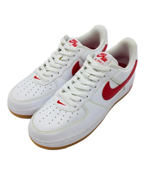 NIKE（ナイキ）NIKE (ナイキ) AIR FORCE1 LOW ホワイト サイズ:US9.5、UK8.5、EUR43、cm27.5、BR41、CN275（2.5）の古着・服飾アイテム
