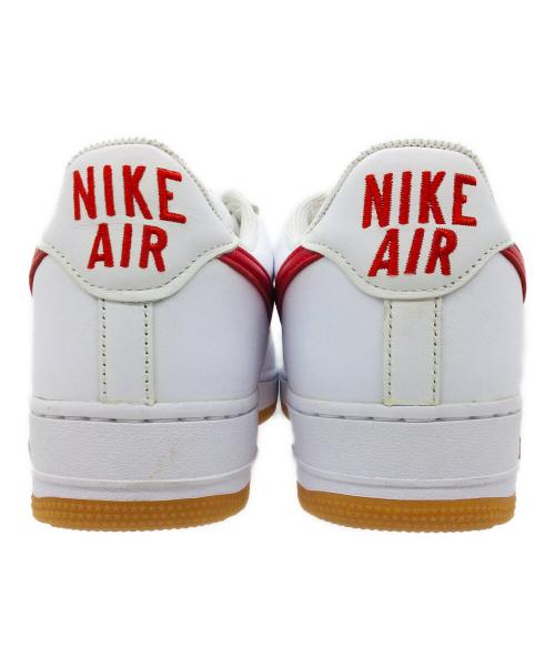 NIKE（ナイキ）NIKE (ナイキ) AIR FORCE1 LOW ホワイト サイズ:US9.5、UK8.5、EUR43、cm27.5、BR41、CN275（2.5）の古着・服飾アイテム