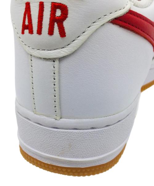 NIKE（ナイキ）NIKE (ナイキ) AIR FORCE1 LOW ホワイト サイズ:US9.5、UK8.5、EUR43、cm27.5、BR41、CN275（2.5）の古着・服飾アイテム