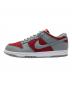 NIKE (ナイキ) DUNK LOW グレー×レッド サイズ:US10、UK9、EUR44、cm28、BR42、CN280(2.5)　 未使用品：8000円