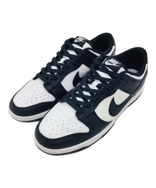 NIKE（ナイキ）NIKE (ナイキ) DUNK LOW RETRO ホワイト×ブラック サイズ:US10、UK9、EUR44、cm28、BR42、CN280(2.5) 未使用品の古着・服飾アイテム