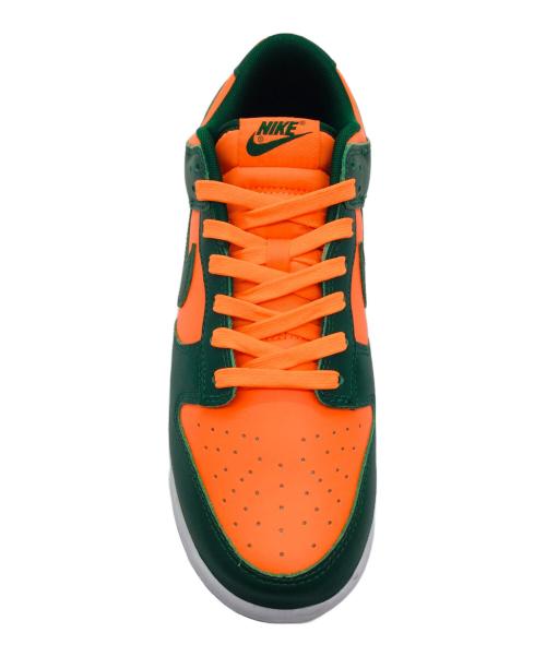 NIKE（ナイキ）NIKE (ナイキ) DUNK LOW RETRO グリーン×オレンジ サイズ:US9.5、UK8.5、EUR43、cm27.5、BR41、CN275(2.5) 未使用品の古着・服飾アイテム