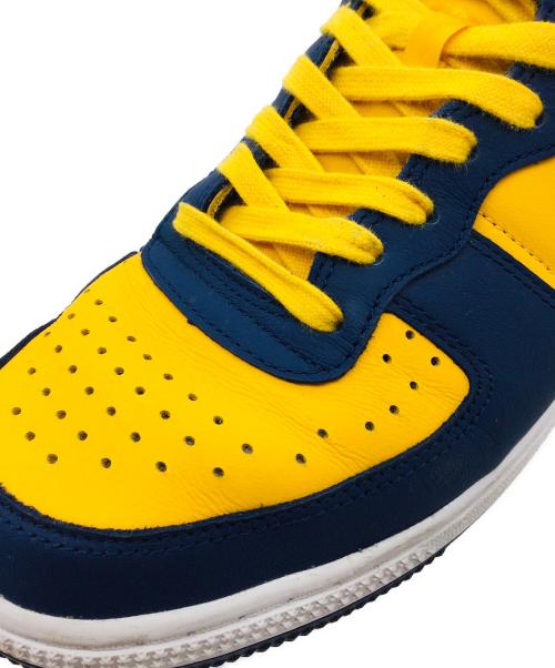 NIKE（ナイキ）NIKE (ナイキ) Terminator Low ネイビー×イエロー サイズ:US10、UK9、EUR44、cm28、BR42、CN280(2.5)　の古着・服飾アイテム