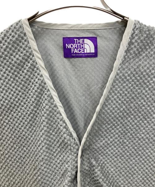 THE NORTHFACE PURPLELABEL（ザ・ノースフェイス パープルレーベル）THE NORTHFACE PURPLELABEL (ザ・ノースフェイス パープルレーベル) N25SA006　Field Reversible Snap Cardigan グレー サイズ:Sの古着・服飾アイテム