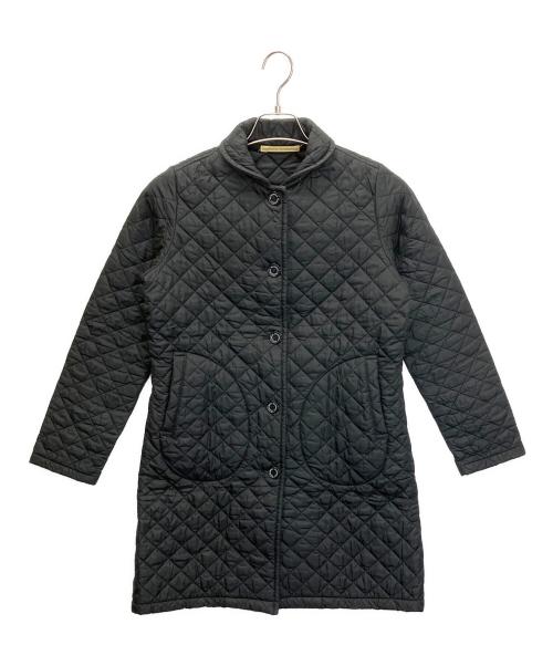 Traditional Weatherwear（トラディショナルウェザーウェア）Traditional Weatherwear (トラディショナルウェザーウェア) 092DT-2002A　キルティングコート ブラック サイズ:36の古着・服飾アイテム