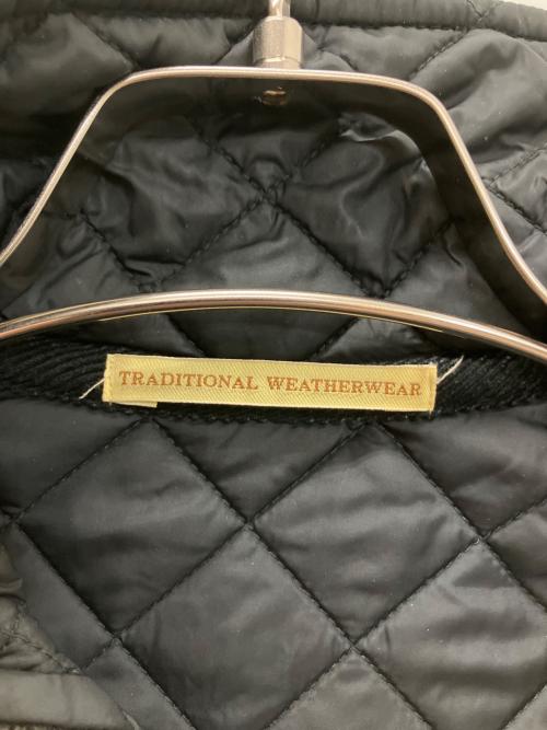 Traditional Weatherwear（トラディショナルウェザーウェア）Traditional Weatherwear (トラディショナルウェザーウェア) 092DT-2002A　キルティングコート ブラック サイズ:36の古着・服飾アイテム