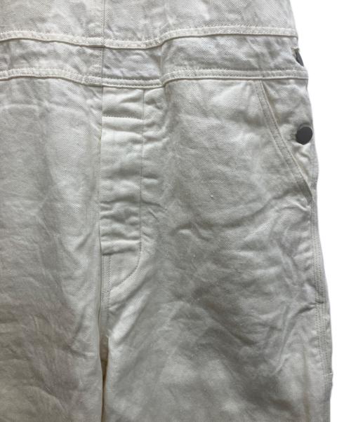 nest Robe（ネストローブ）nest Robe (ネストローブ) 01113-1067　オーバーオール アイボリー サイズ:1の古着・服飾アイテム