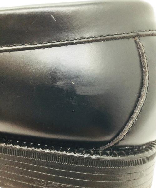 G.H.BASS WEEJUNS（ジーエイチ バス ウィージャンズ）G.H.BASS WEEJUNS (ジーエイチ バス ウィージャンズ) LINCOLN MOC BIT LOAFER ブラック×シルバー サイズ:10/11/44 1/2の古着・服飾アイテム