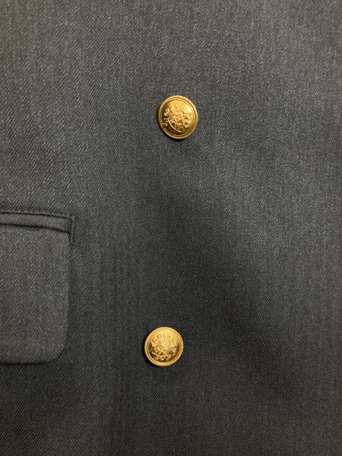 soerte（ソエルテ）soerte (ソエルテ) SOSTR0822003　オーバーサイズ６ボタンアソートブレザー ネイビー×ゴールド サイズ:3の古着・服飾アイテム