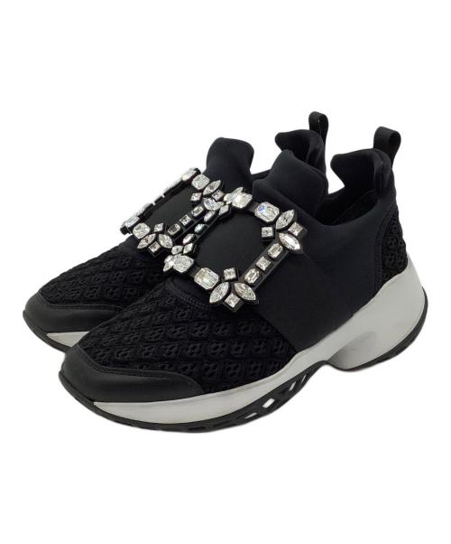 Roger Vivier（ロジェ ヴィヴィエ）Roger Vivier (ロジェ ヴィヴィエ) ハイカットスニーカー ブラック サイズ:EUR35の古着・服飾アイテム