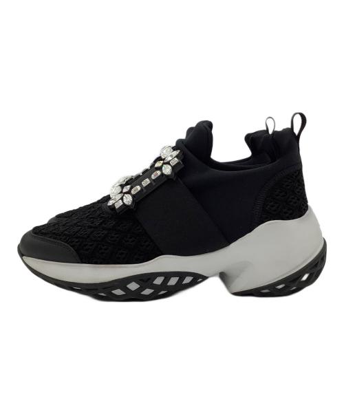 Roger Vivier（ロジェ ヴィヴィエ）Roger Vivier (ロジェ ヴィヴィエ) ハイカットスニーカー ブラック サイズ:EUR35の古着・服飾アイテム