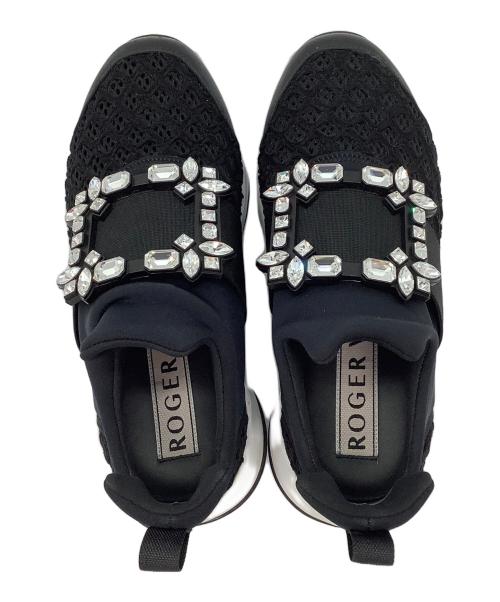 Roger Vivier（ロジェ ヴィヴィエ）Roger Vivier (ロジェ ヴィヴィエ) ハイカットスニーカー ブラック サイズ:EUR35の古着・服飾アイテム