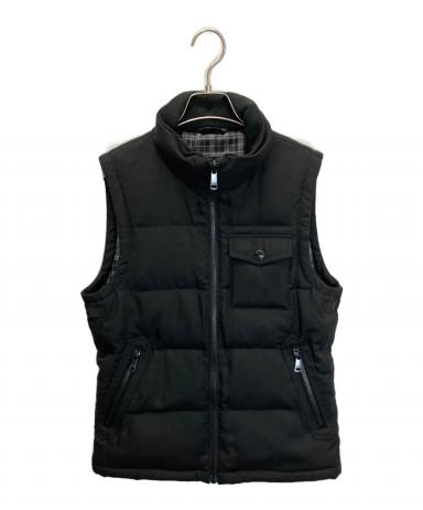 11/30までSALE☆ バーバリーブラックレーベル　ダウンベスト 中古・古着通販】BURBERRY BLACK LABEL (バーバリーブラックレーベル