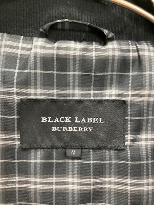 BURBERRY BLACK LABEL（バーバリーブラックレーベル）BURBERRY BLACK LABEL (バーバリーブラックレーベル) ダウンベスト ブラック サイズ:Mの古着・服飾アイテム