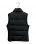BURBERRY BLACK LABEL (バーバリーブラックレーベル) ダウンベスト ブラック サイズ:M：7000円