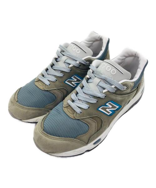 NEW BALANCE（ニューバランス）NEW BALANCE (ニューバランス) M1700JP グレー×ホワイト サイズ:US09 1/2、UK09、EU43、CM27.5の古着・服飾アイテム