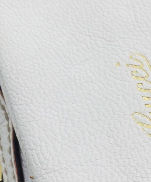 GUCCI（グッチ）GUCCI (グッチ) チェーンショルダーバッグ ホワイトの古着・服飾アイテム