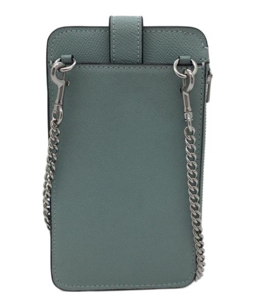 COACH（コーチ）COACH (コーチ) スマホショルダーバッグ ブルーの古着・服飾アイテム
