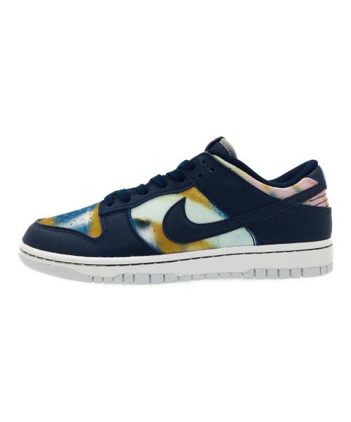 NIKE（ナイキ）NIKE (ナイキ) Dunk Low ネイビー サイズ:US8、UK7、EUR41、cm26、BR39.5、CN260(2.5) 未使用品の古着・服飾アイテム