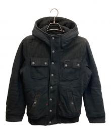 DIESEL（ディーゼル）の古着「フーデッドジャケット」｜ブラック