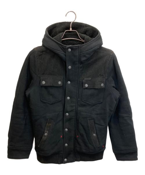 DIESEL（ディーゼル）DIESEL (ディーゼル) フーデッドジャケット ブラック サイズ:Mの古着・服飾アイテム