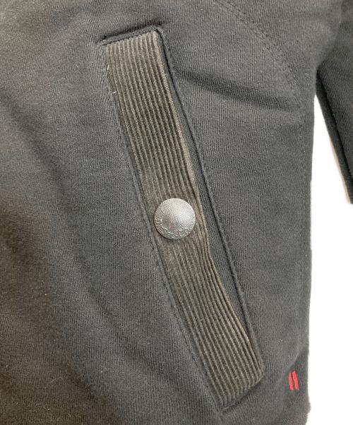 DIESEL（ディーゼル）DIESEL (ディーゼル) フーデッドジャケット ブラック サイズ:Mの古着・服飾アイテム