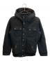 DIESEL（ディーゼル）の古着「フーデッドジャケット」｜ブラック