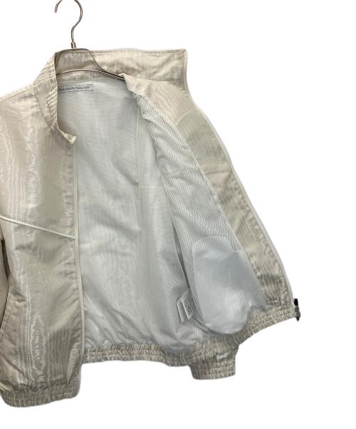 JOHN LAWRENCE SULLIVAN（ジョン ローレンス サリバン）JOHN LAWRENCE SULLIVAN (ジョン ローレンス サリバン) 1A009-0324-02 トラックジャケット ベージュ×ホワイト サイズ:48の古着・服飾アイテム