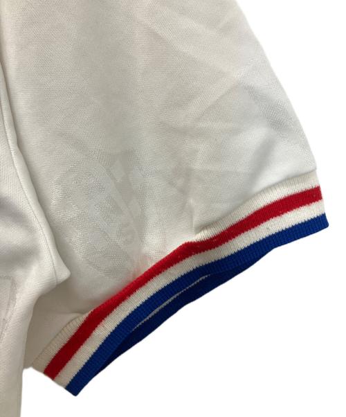 LOTTO（ロット）LOTTO (ロット) ゲームシャツ ホワイト×レッド サイズ:記載無しの古着・服飾アイテム